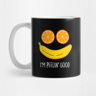 I'm Peeling Good Cute Fruit Pun. Mug